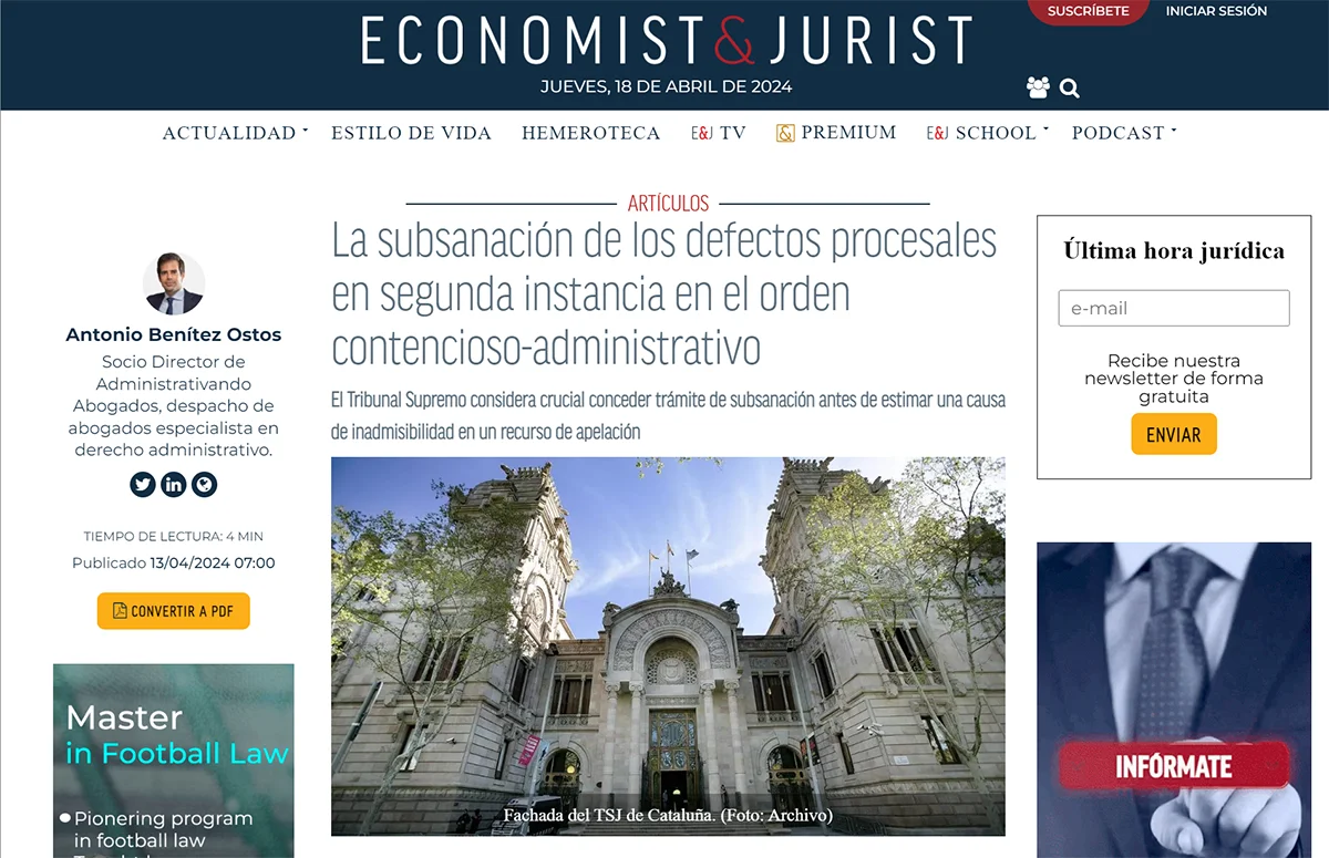 13-04-2024 aparicion en econmist and jurist